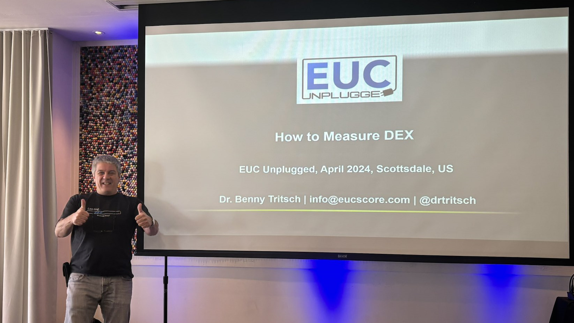 Tritsch - How to measure DEX - EUC Unplugged 2024 Scottsdale