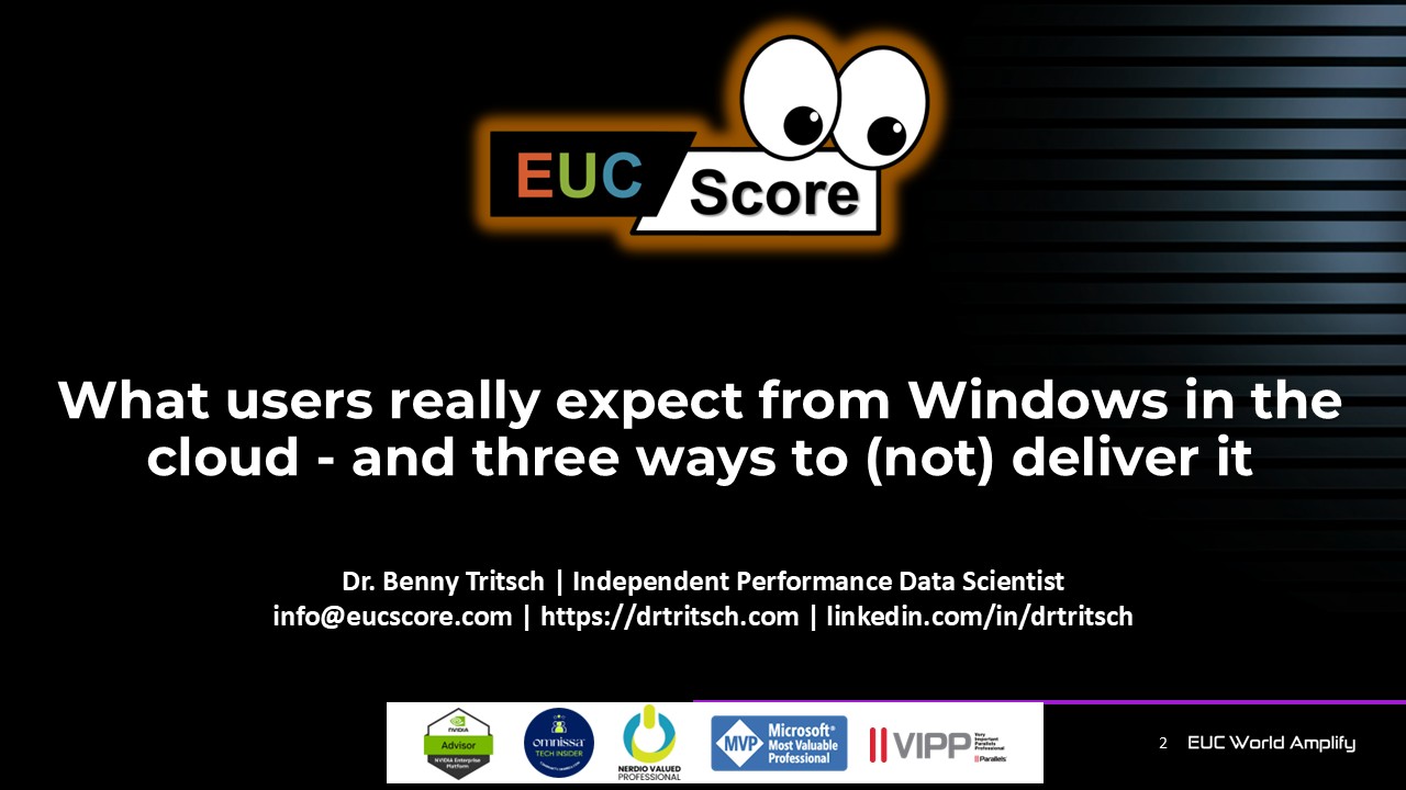 EUC World Amplify