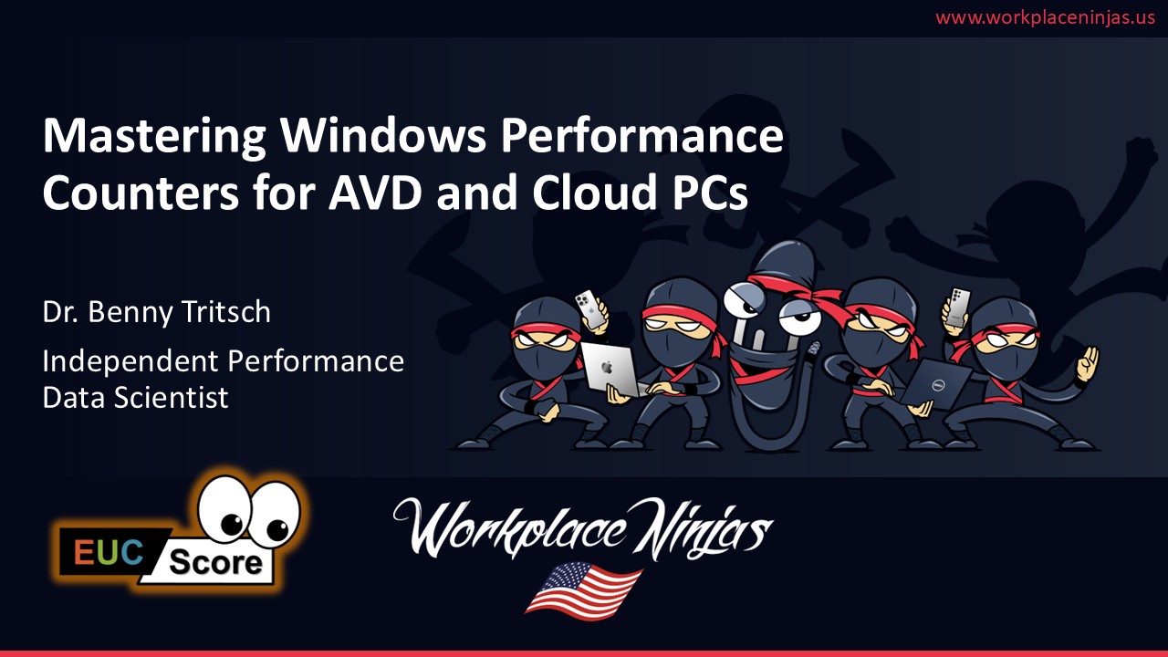 Tritsch - Mastering Windows Performance Counters for Azure Virtual Desktops and Cloud PCs