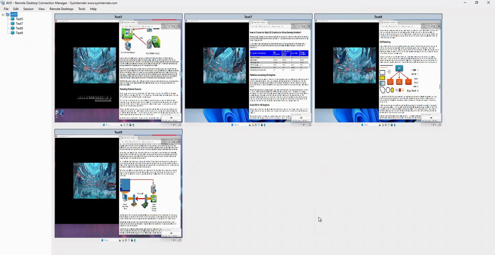 Remote Desktop Connection Manager