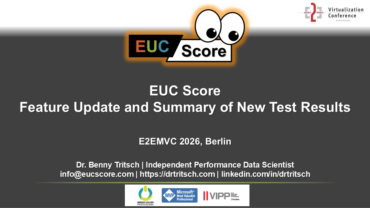 Tritsch - EUC Score - E2EMVC 2026 Berlin